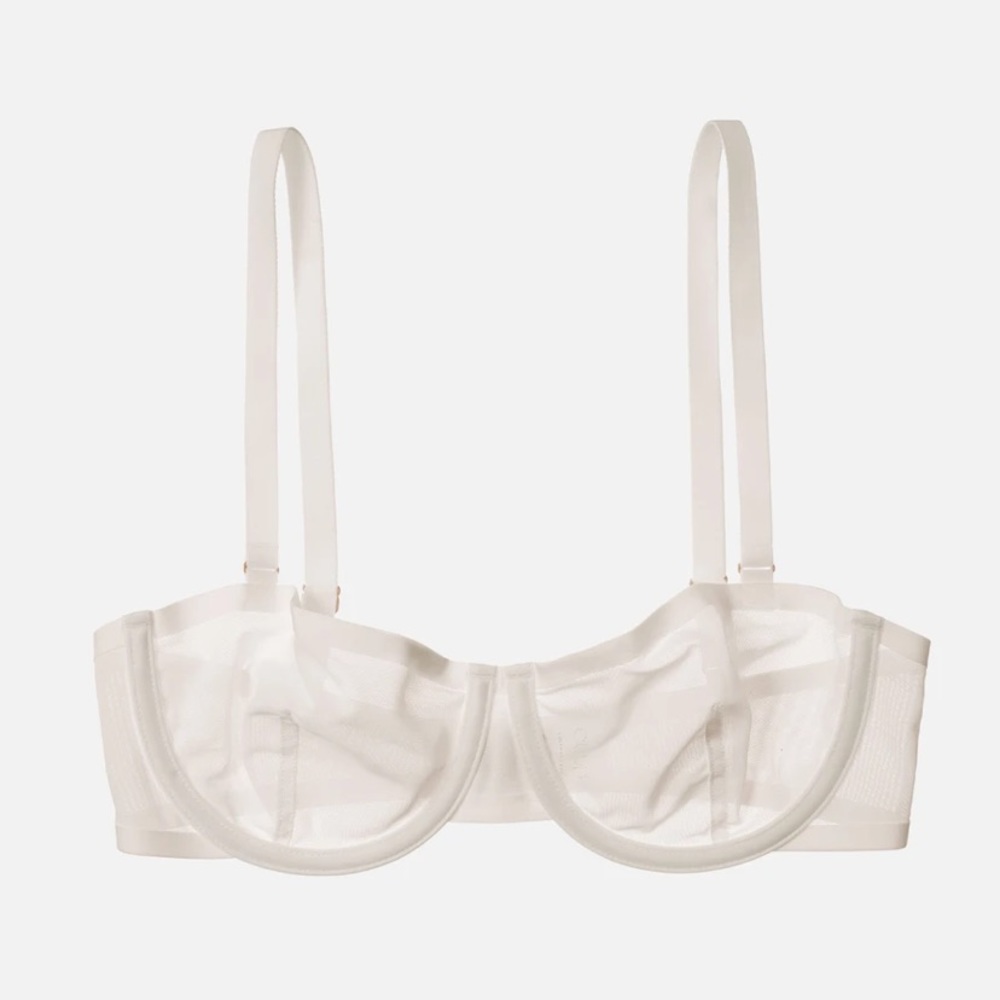 CUUP 34E Salt The Balconette Bra